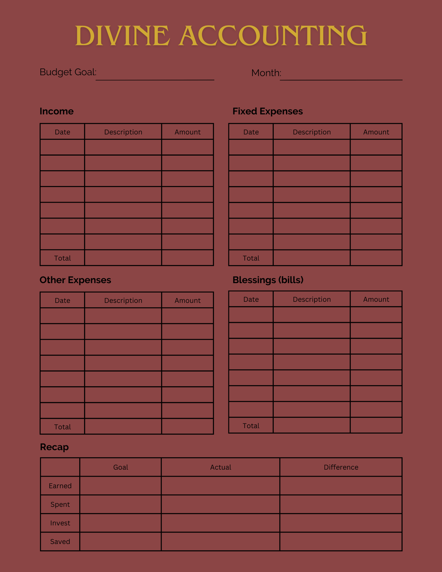 Soulful Reflection Journal